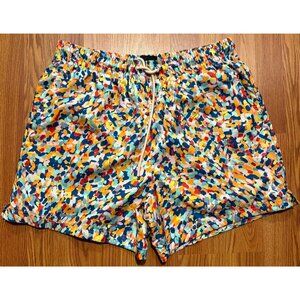 Air Jordan Essentials Pink Pointillism Poolside Shorts Mens XL 5" Lined RARE